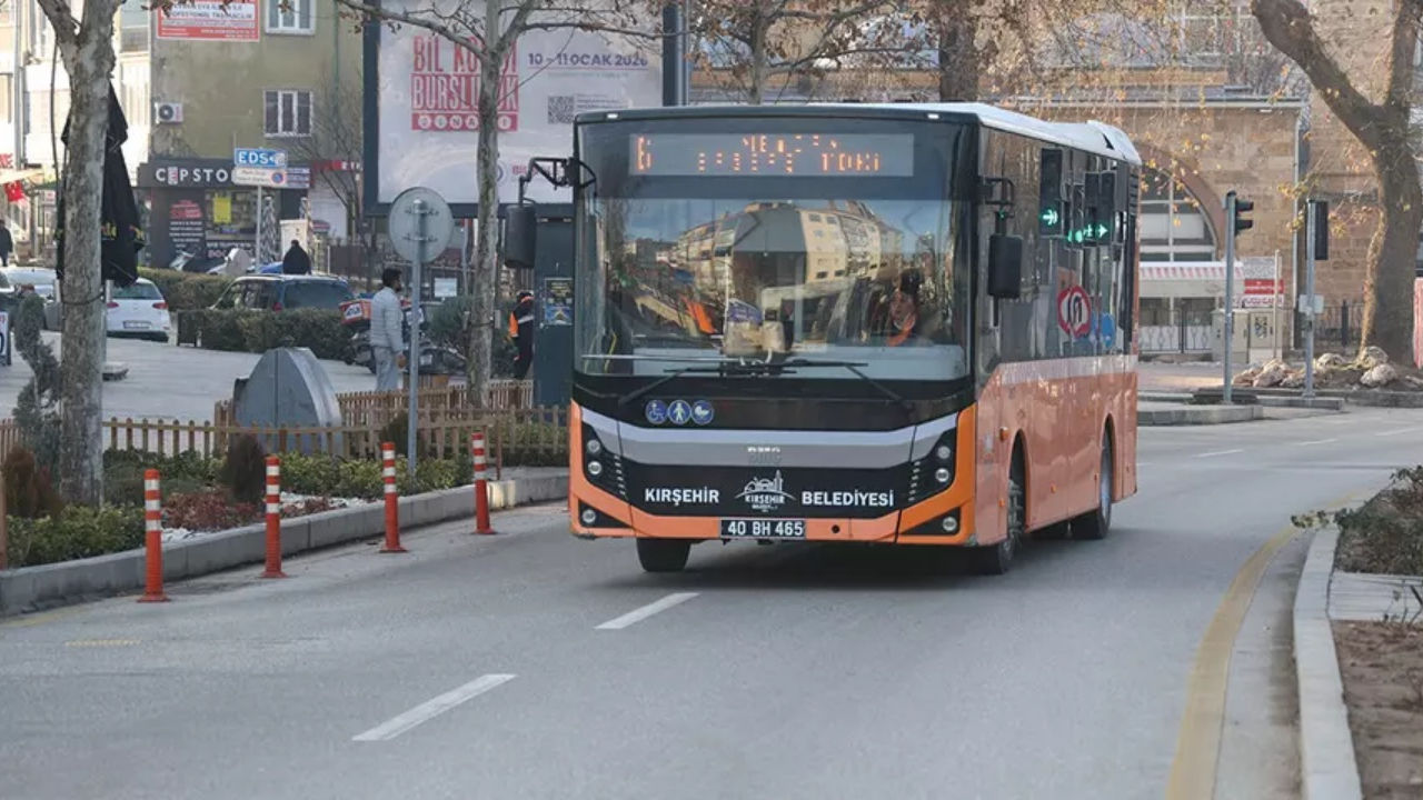 Kırşehir'de şehir içi ulaşım fiyatlarına zam geldi! Tam biniş 25 TL oldu