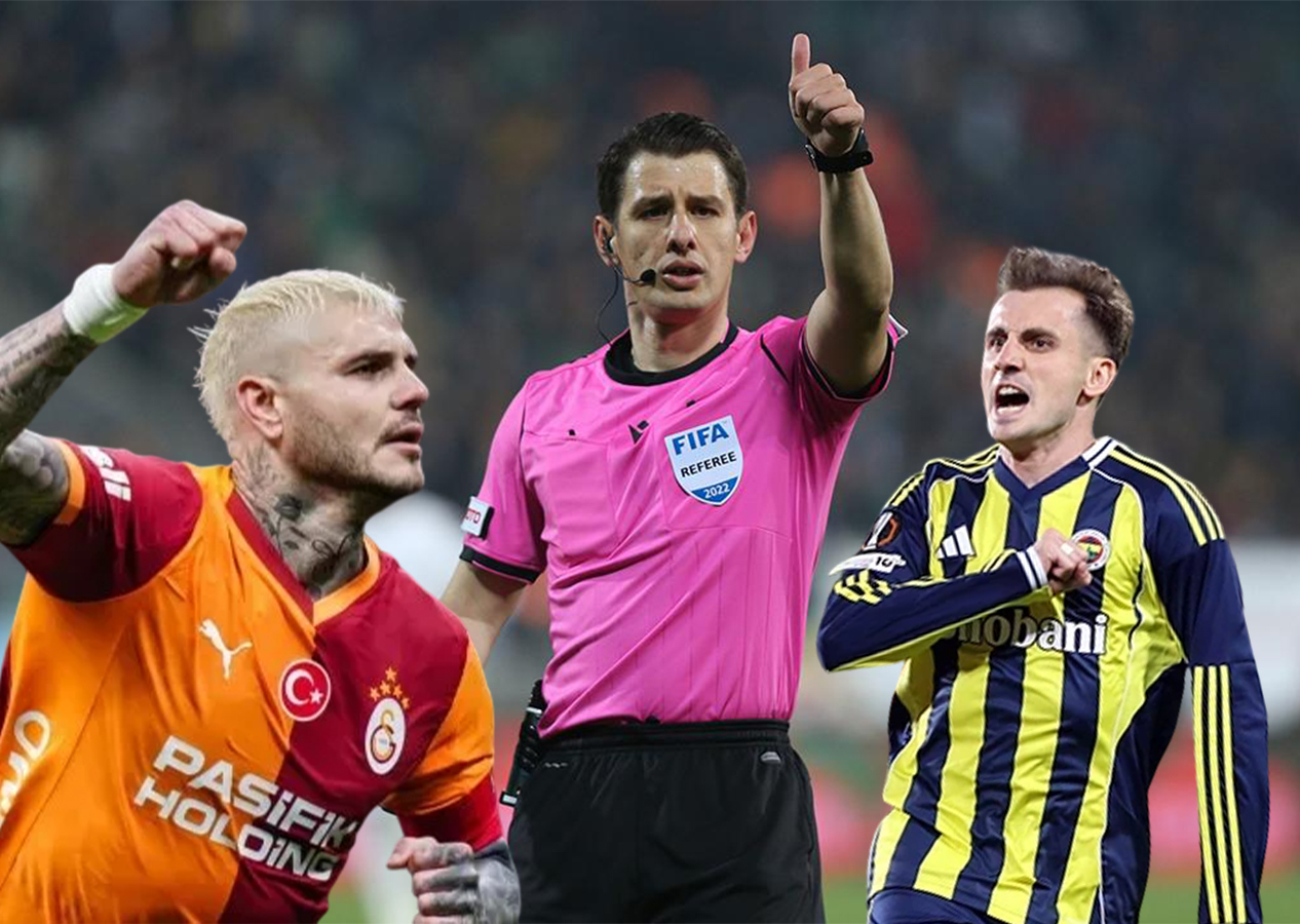 Galatasaray-Fenerbahçe derbisinin hakemi açıklandı