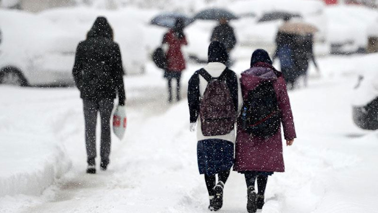 O ilimizde okullar tatildi! Eğitime 1 gün ara verildi