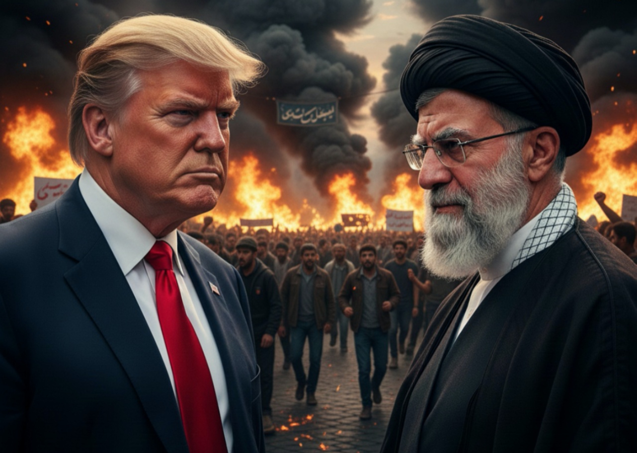Hamaney'den Trump'a rest: Git kendi ülkenle ilgilen, geri adım atmayacağız!