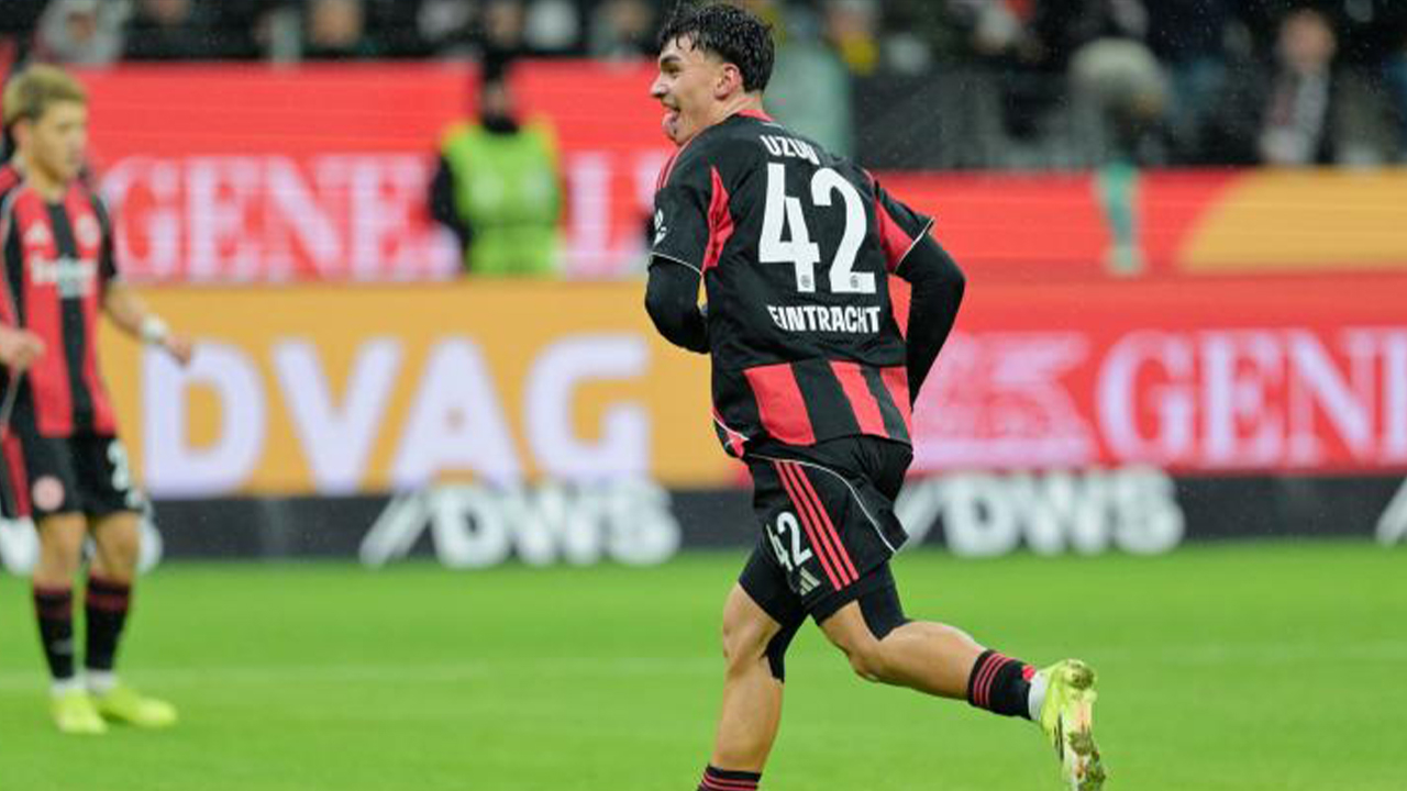Can Uzun'un golü Frankfurt'a yetmedi