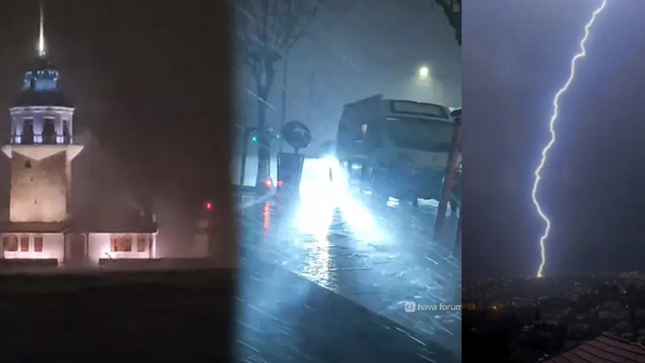 İstanbul'u kırmızı kütle vurdu