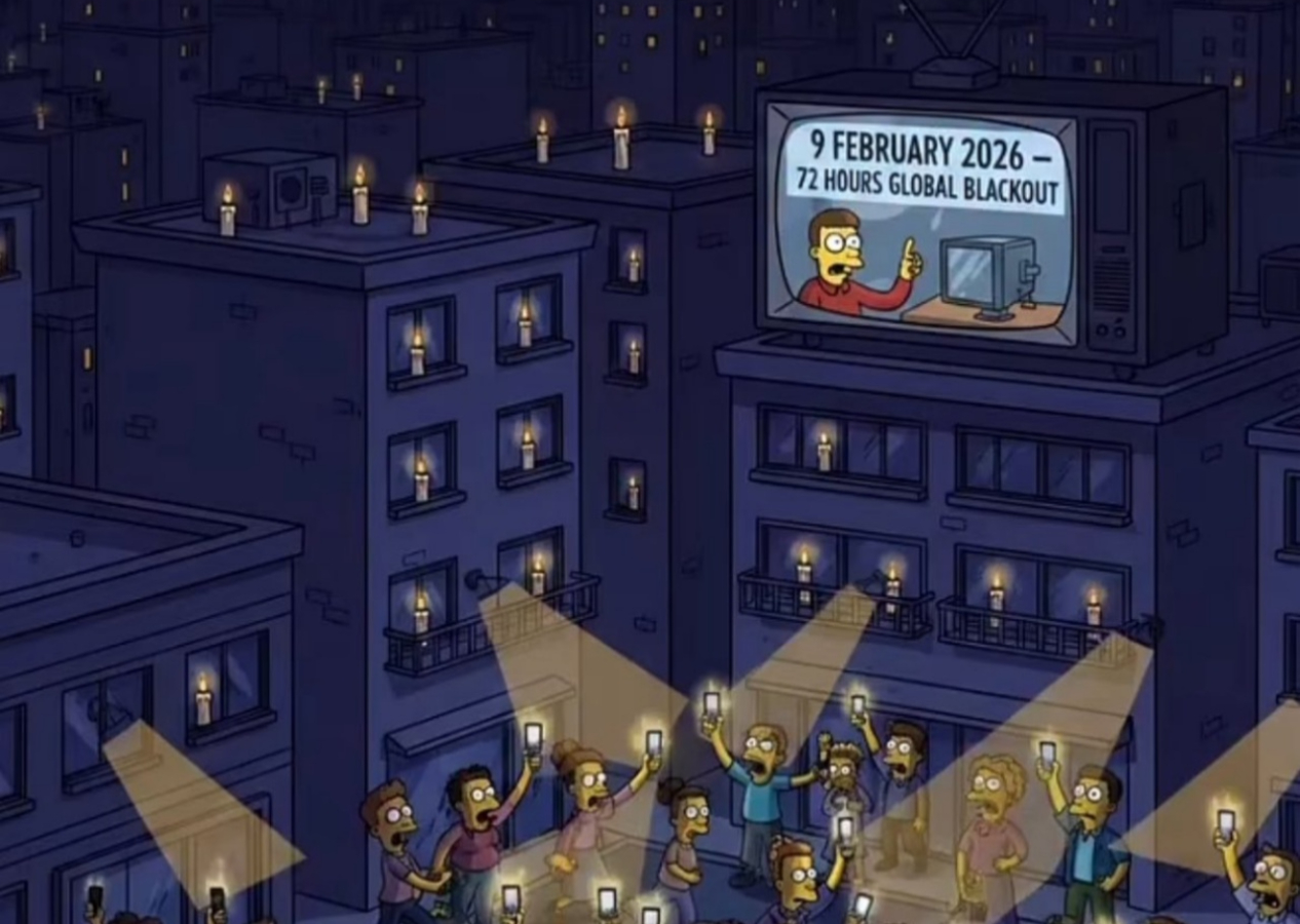 Simpsonlar’ın “9 Şubat kehaneti” yalanlandı: 72 saatlik küresel elektrik kesintisi iddiası asılsız!