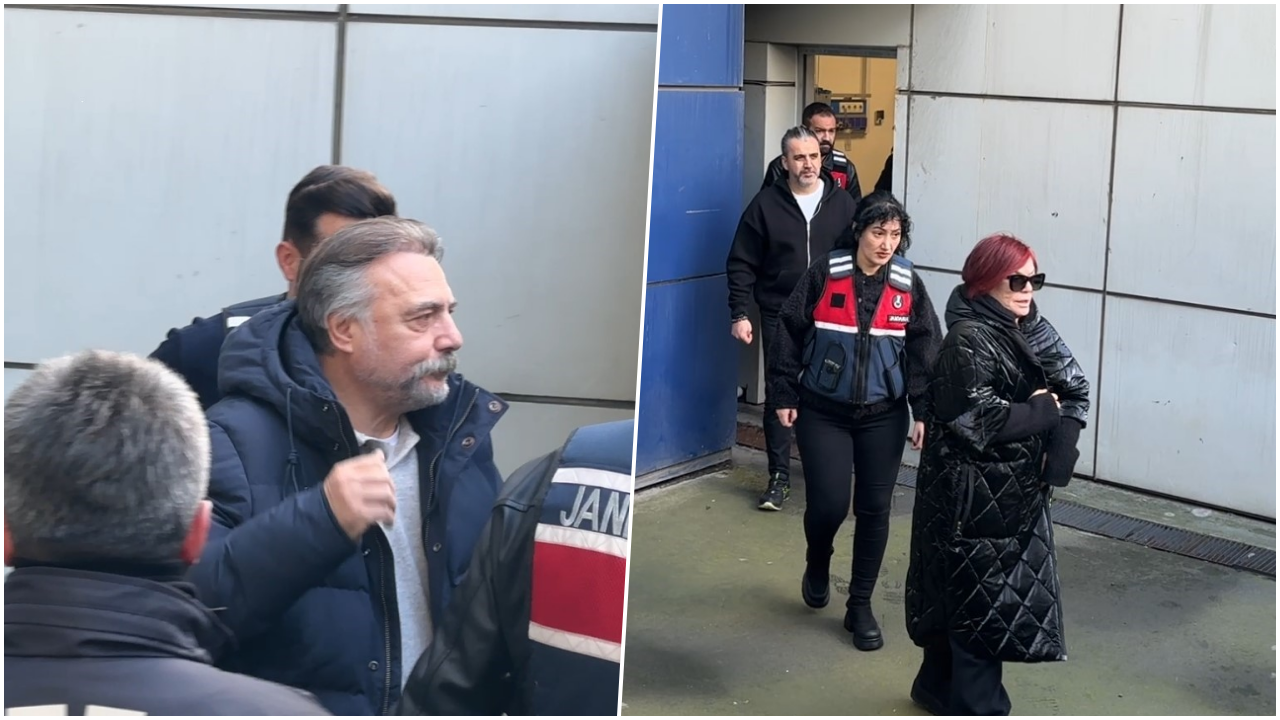 Oktay Kaynarca ve Emel Müftüoğlu, Adli Tıp Kurumu'nda saç ve kan örneği verdi! İşte ilk görüntüler
