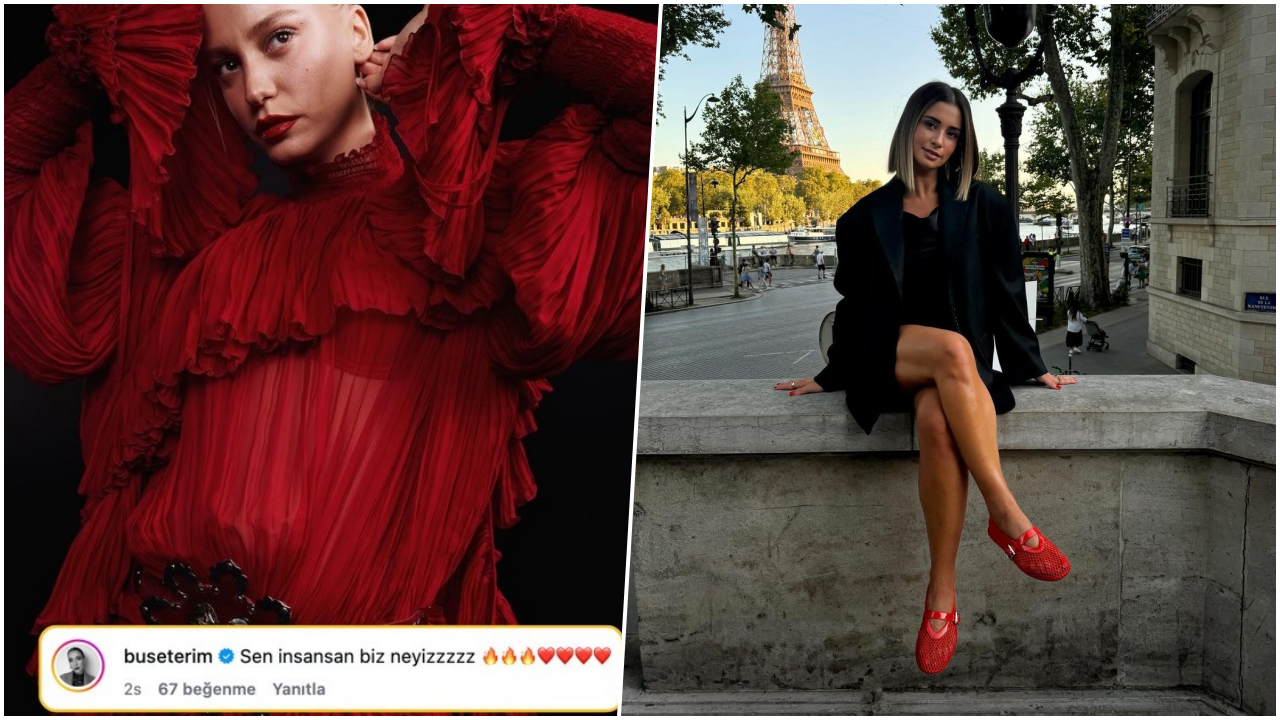 Buse Terim'den Serenay Sarıkaya'ya olay yorum