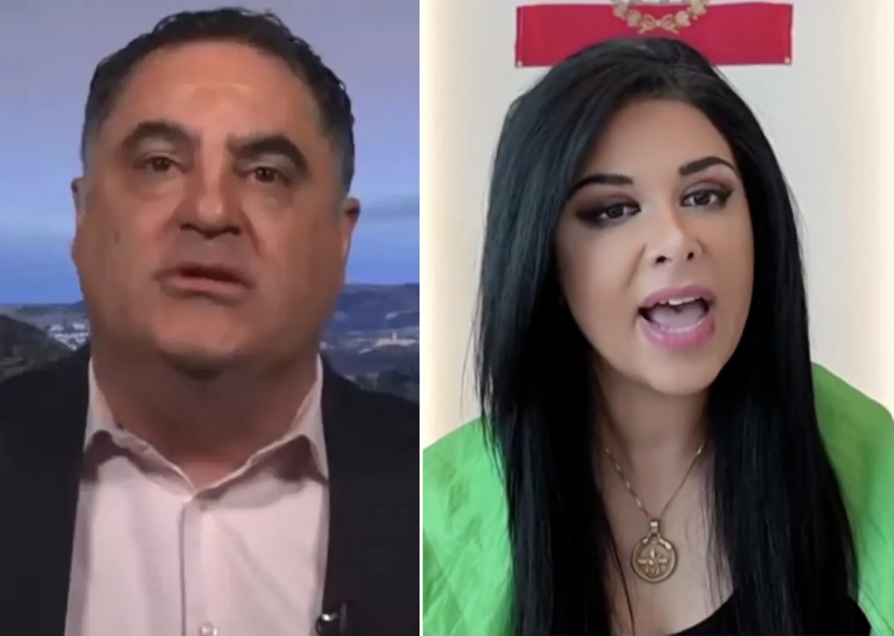 İranlı muhalif Goldie Ghamari’den Cenk Uygur’a açık tehdit: Şerefsiz, İran rejimi bittiğinde sizin de peşinizden geleceğiz
