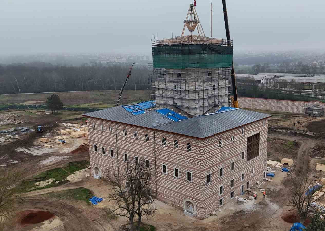 500 kişilik ekip çalışıyor! Edirne Saray’ında çalışmaların yarısı tamamlandı