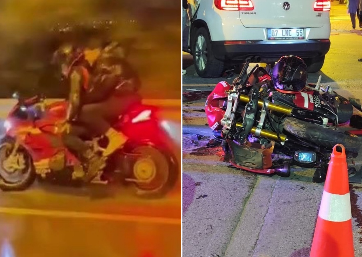 Kaskını kız arkadaşına verdi, kendi canından oldu! Antalya'da fenomen motosikletçi Kadir Akbulut hayatını kaybetti!