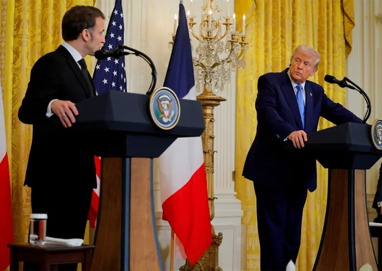 Macron'dan Trump'ın vergi kararına sert tepki