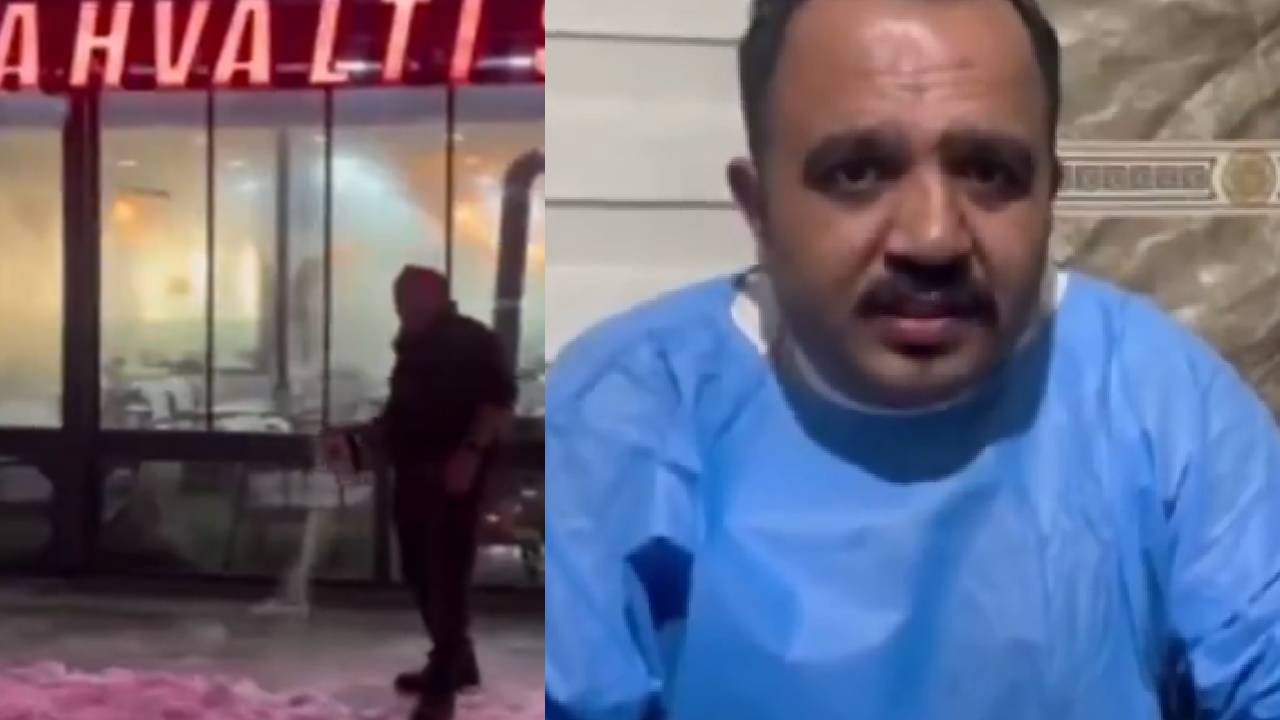Donacak sandı, yandı! Eksi 20 derece bile durduramadı! Faciayla bitti