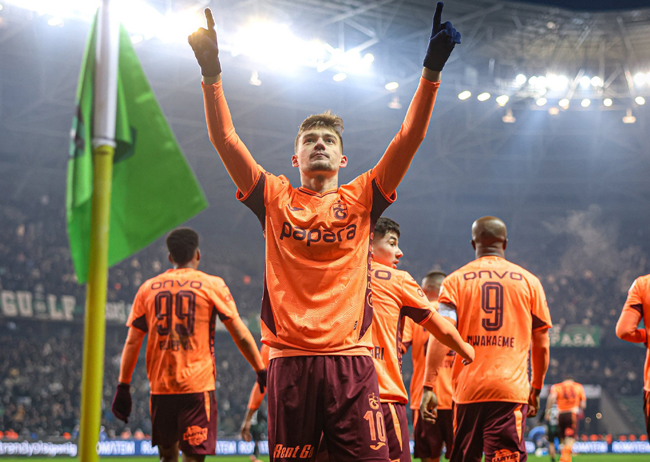 Trabzonspor deplasmanda Kocaelispor'u yendi