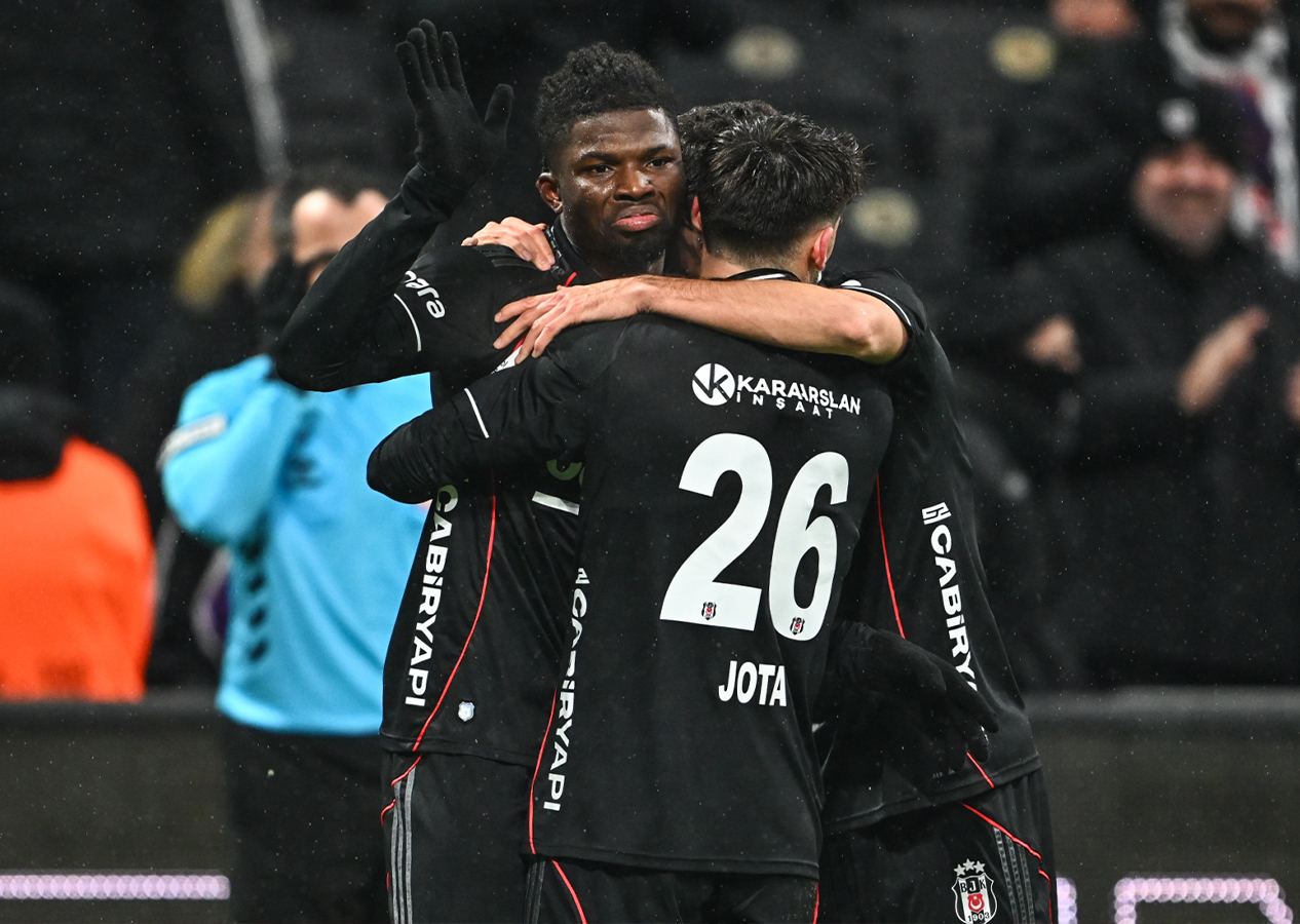 El Bilal Toure attı Beşiktaş kazandı