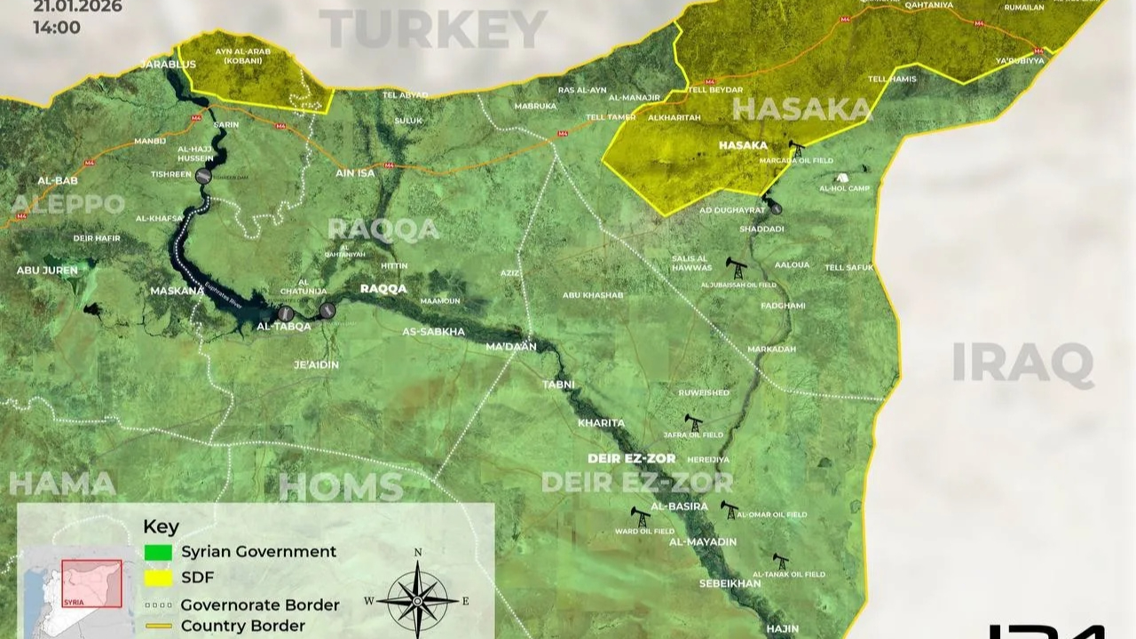 Suriye'de yeni harita! Suriye'de 4. gün raporu: YPG dar hatta sıkıştı, Süleyman Şah Türbesi özgür!