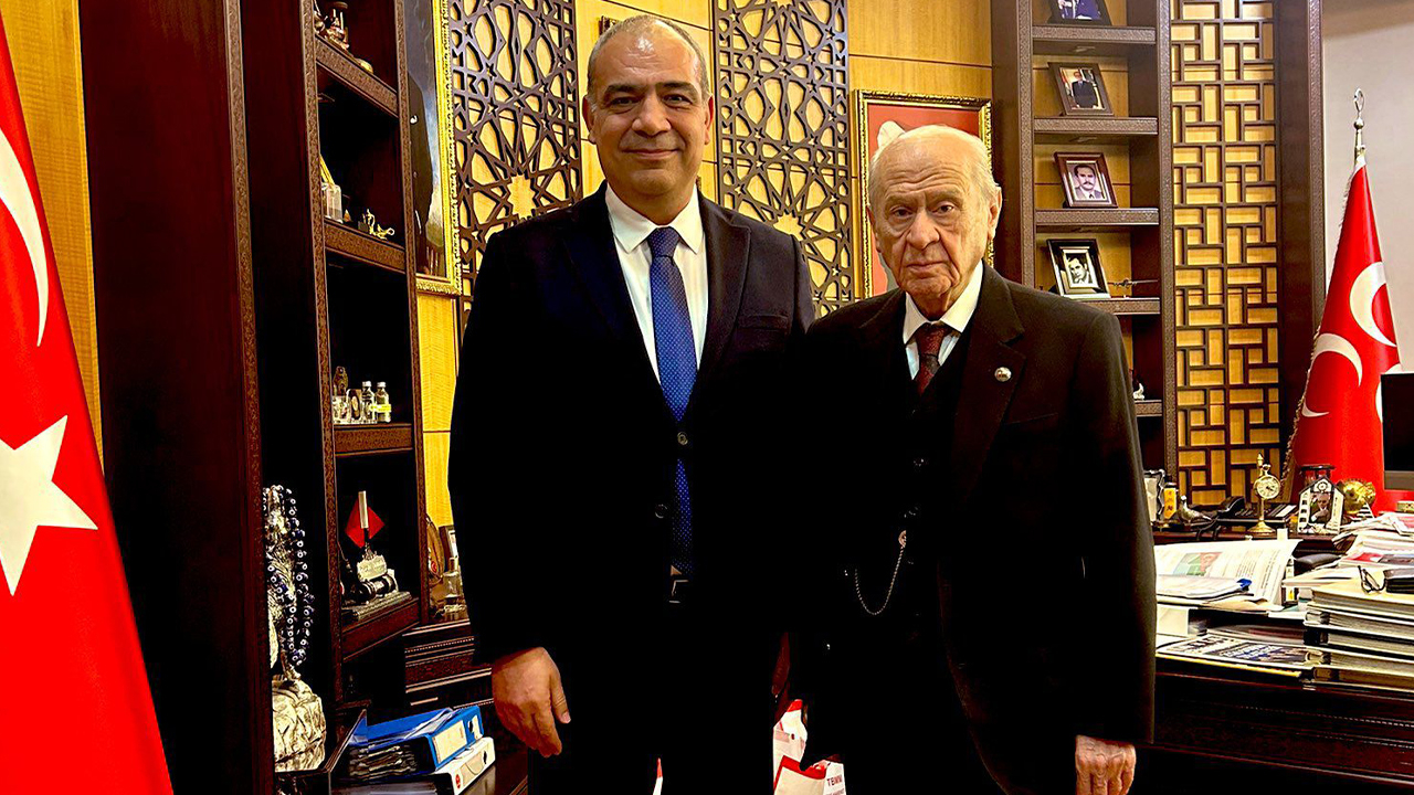 PFDK Başkanı Başbuğ Pınarbaşı'ndan Bahçeli'ye ziyaret