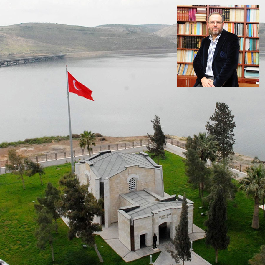 Erhan Afyoncu: Süleyman Şah Türbesi’nin asli yeri Caber Kalesi’dir
