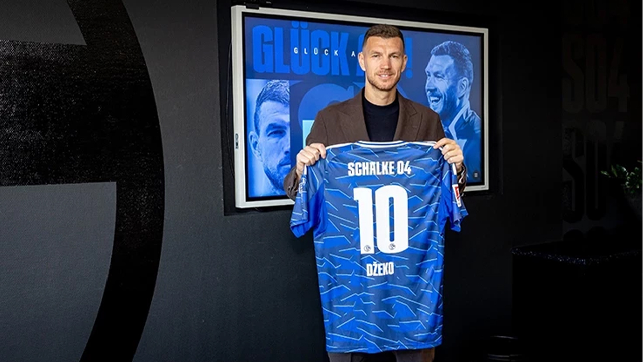 Edin Dzeko resmen Schalke 04'te