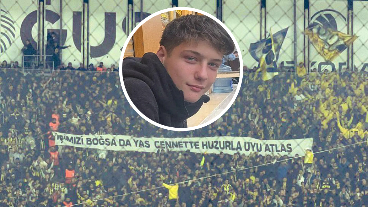 Fenerbahçe taraftarı Atlas Çağlayan'ı unutmadı