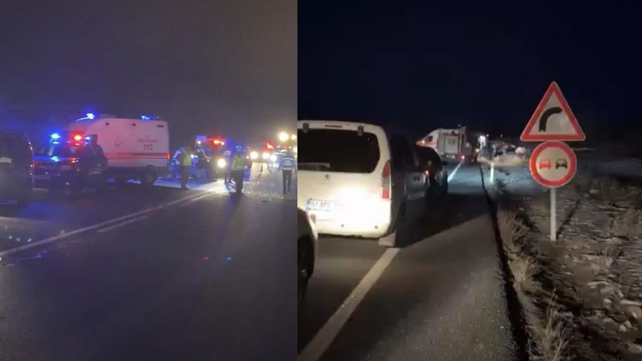 Katliam gibi kaza: 3 ölü, 2 yaralı