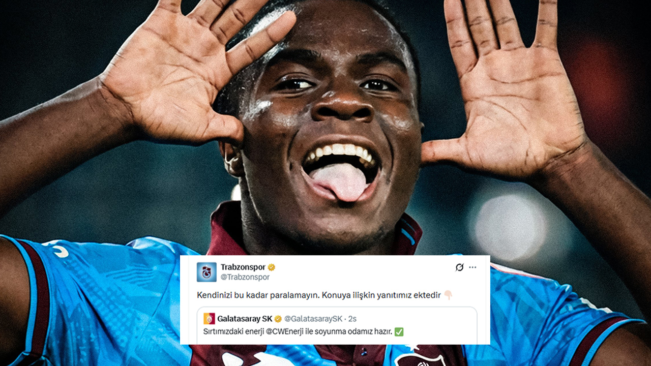 Trabzonspor'dan Galatasaray'a Oulai cevabı