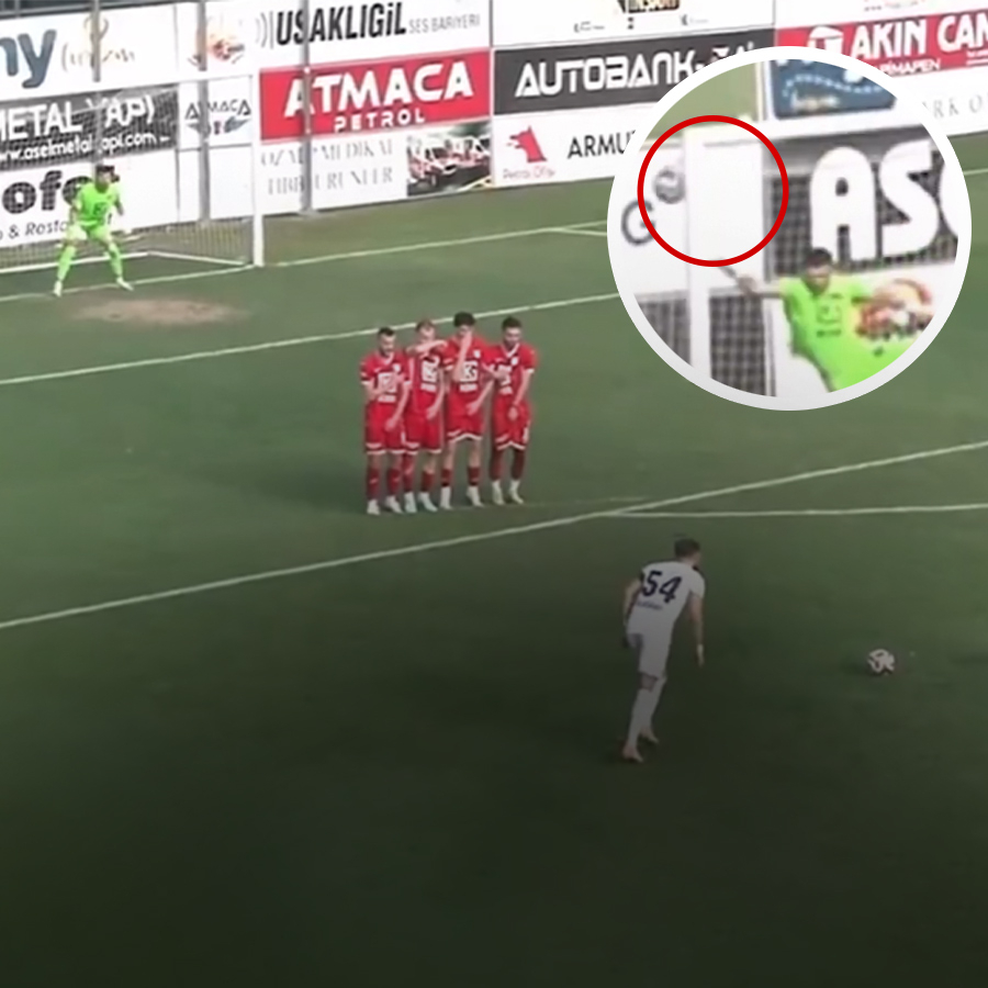 Fatsa Belediyespor-Sebat Gençlikspor maçında skandal hakem hatası