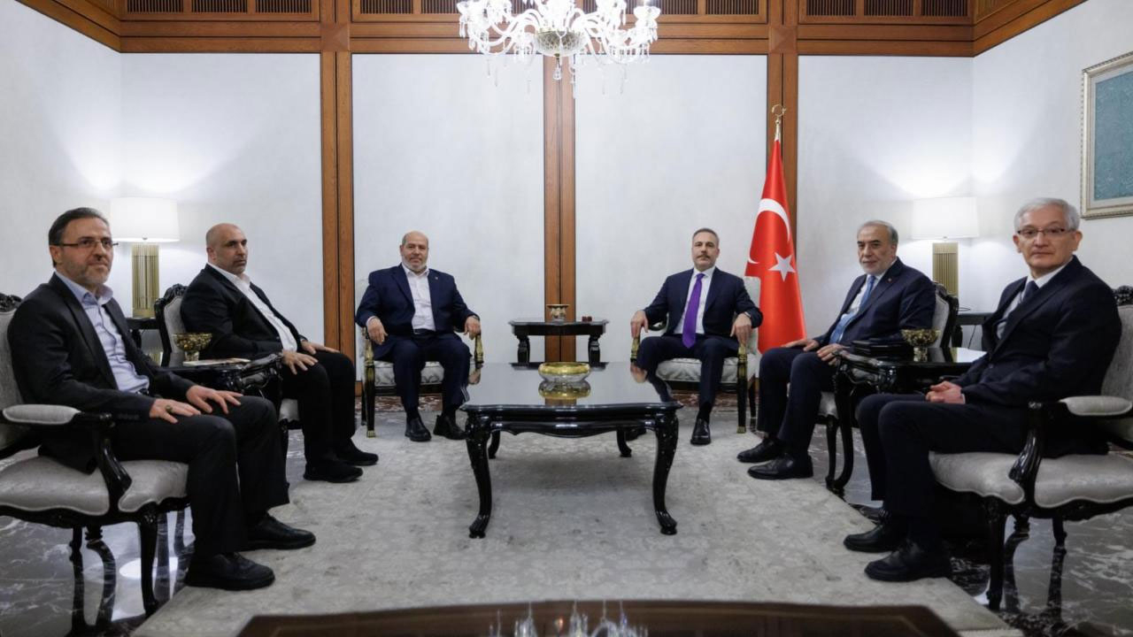 Bakan Fidan, Hamas heyetiyle görüştü