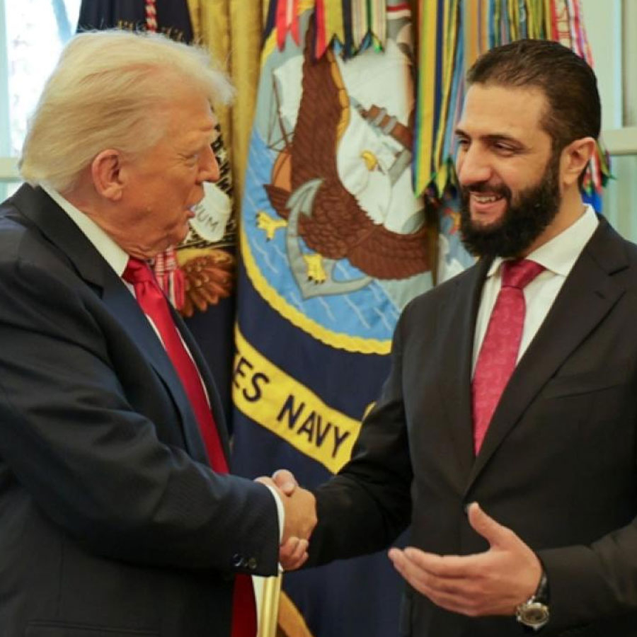 ABD Başkanı Donald Trump: Şara ile güzel bir sohbetimiz oldu