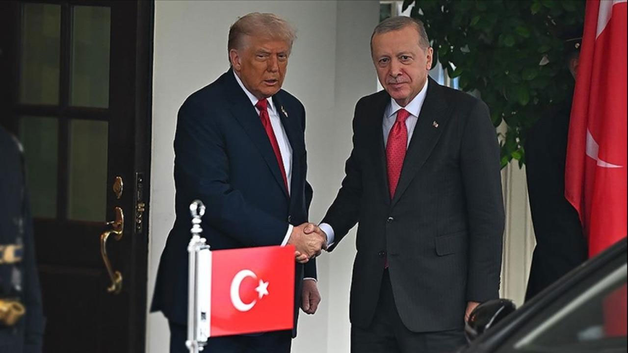 Cumhurbaşkanı Erdoğan, ABD Başkanı Trump ile görüştü