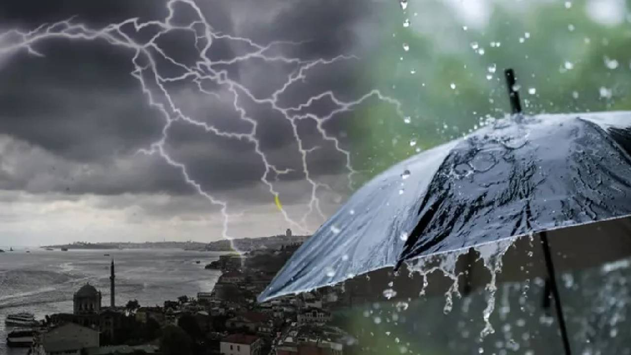 Meteoroloji tarih vererek uyardı: 12 ilde kuvvetli yağış ve fırtına etkili olacak