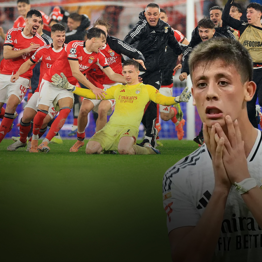 Benfica kalecisi Real Madrid'e gol attı Arda yıkıldı