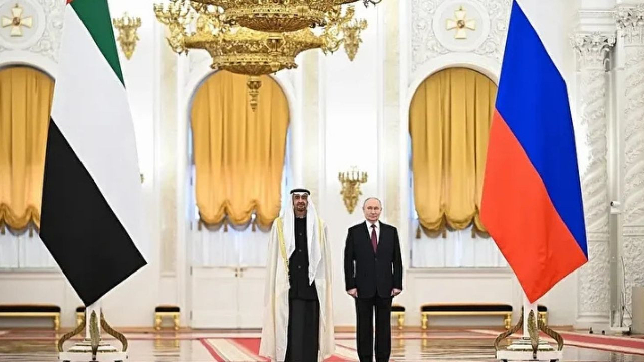 Putin, BAE Devlet Başkanı Al Nahyan ile görüştü