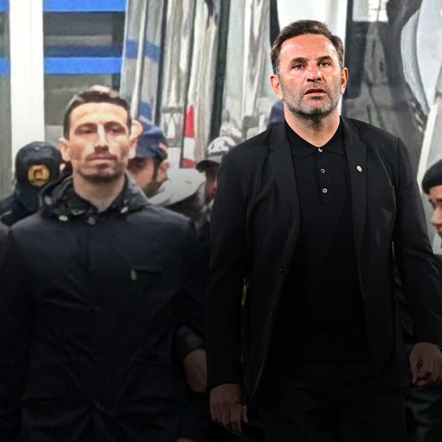 Okan Buruk, Mert Hakan Yandaş'ı ziyaret etti