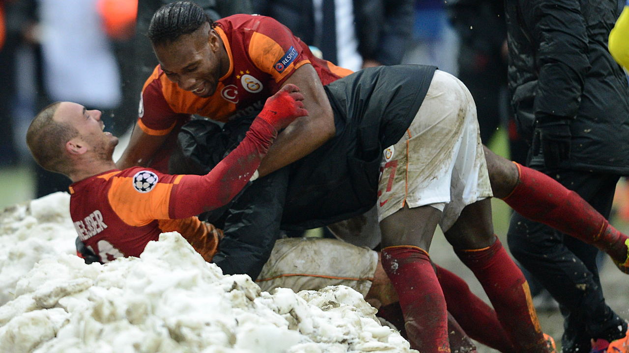 Karlar altında tarihi zafer! Galatasaray - Juventus eşleşmesi sonrası akıllara 2013'teki maç geldi