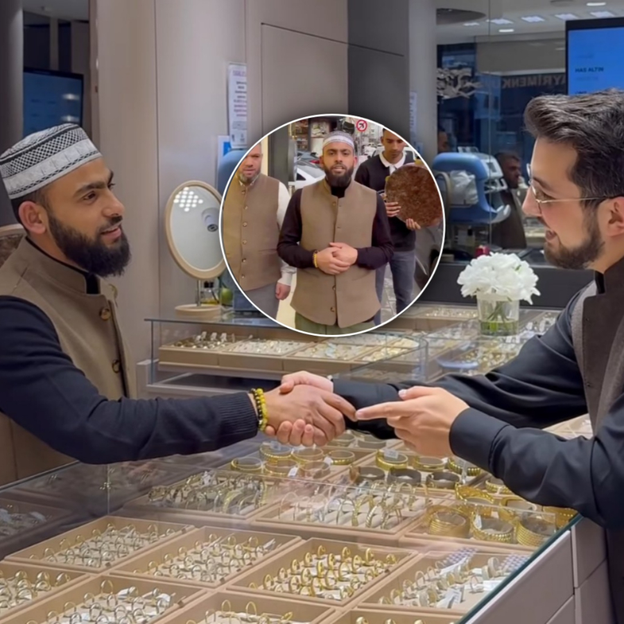 İlahiyle başladı, reklamla köşeyi döndü... Din tüccarlığında son model: Celal Karatüre'nin kuyumcuda pazarlığı pes dedirtti...