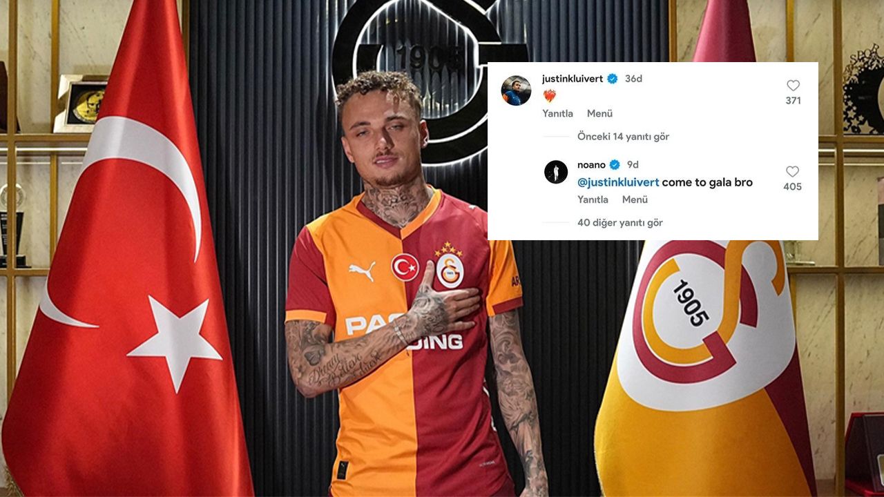 Noa Lang'dan Justin Kluivert'a: Come to Galatasaray