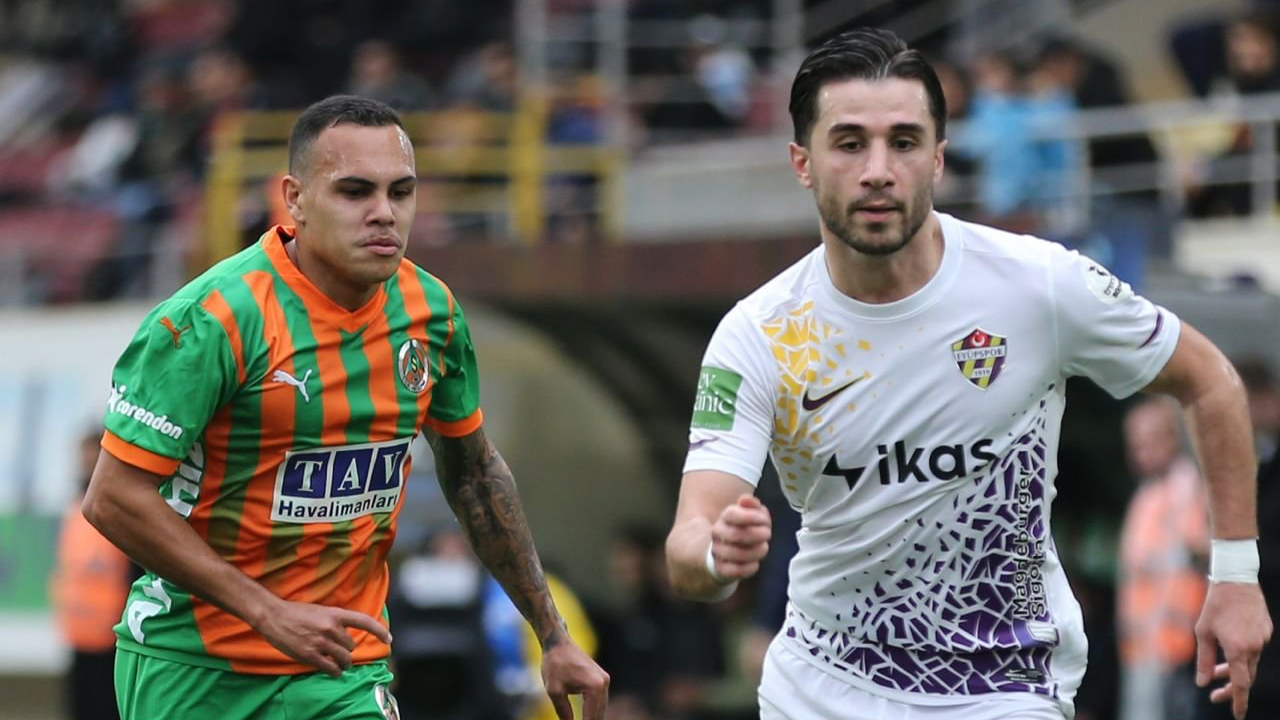 Eyüpspor Alanyaspor deplasmanında son nefeste 3 puanı kaptı