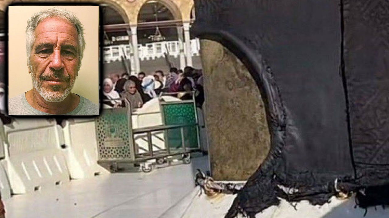 Müslümanların kutsalları sapıklığa alet edilmiş! Kabe örtüsünden parçalar Epstein’de büyü malzemesi mi yapıldı?