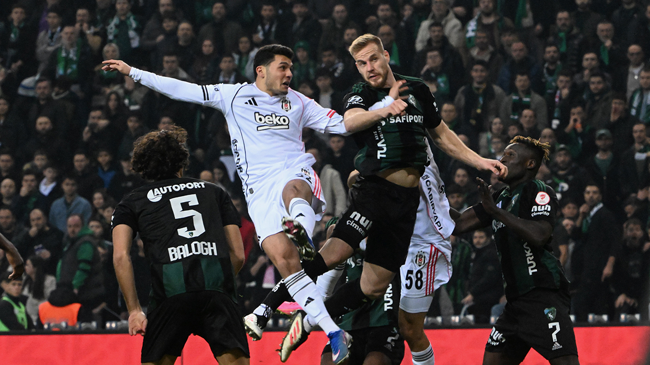 Beşiktaş deplasmanda Kocaelispor ile berabere kaldı