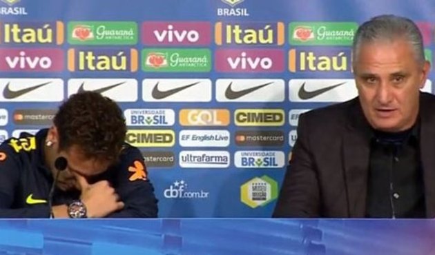 Neymar ağlayarak basın toplantısını terk etti!