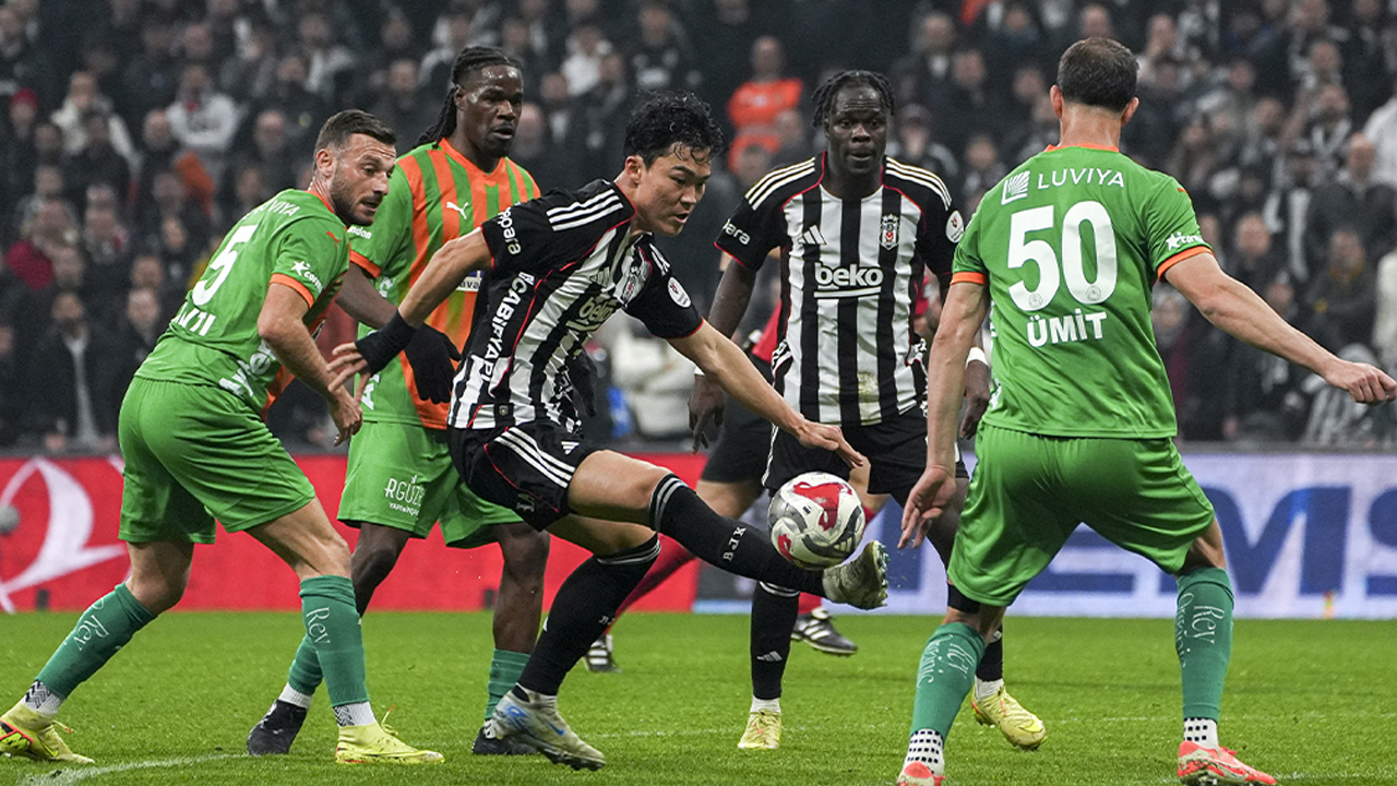 Beşiktaş sahasında Alanyaspor ile berabere kaldı