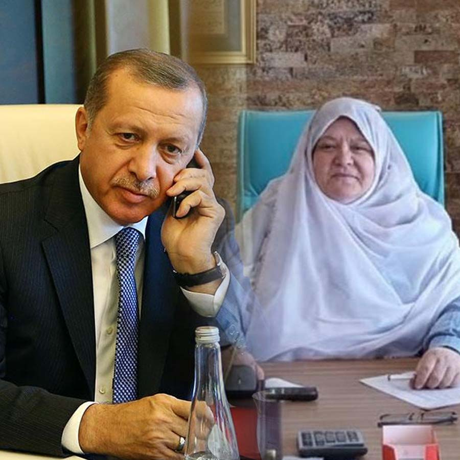 Cumhurbaşkanı Recep Tayyip Erdoğan'dan Mihalgazi Belediye Başkanı Zeynep Güneş Akgün'e telefon: "Çarşamba grup toplantısına geliyorsun"