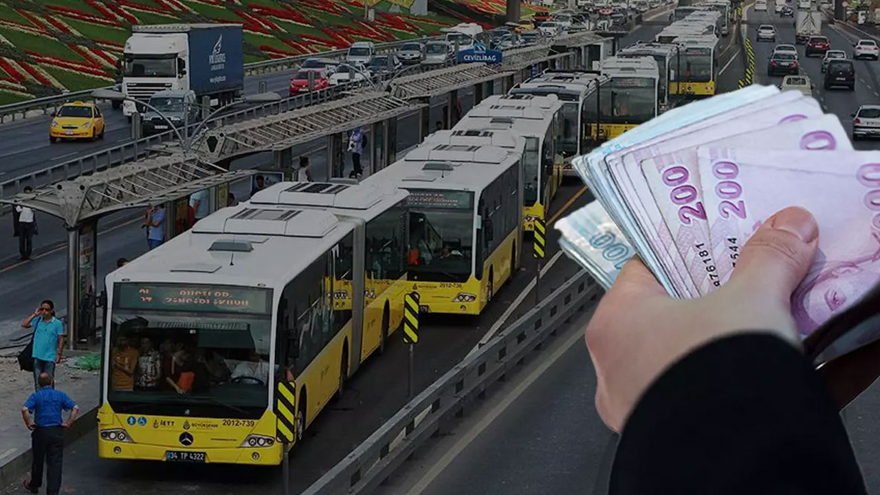 İstanbul'da otobüs, metro, metrobüs, minibüs, vapur, taksi ve okul servisleri ne kadar, kaç para olacak?