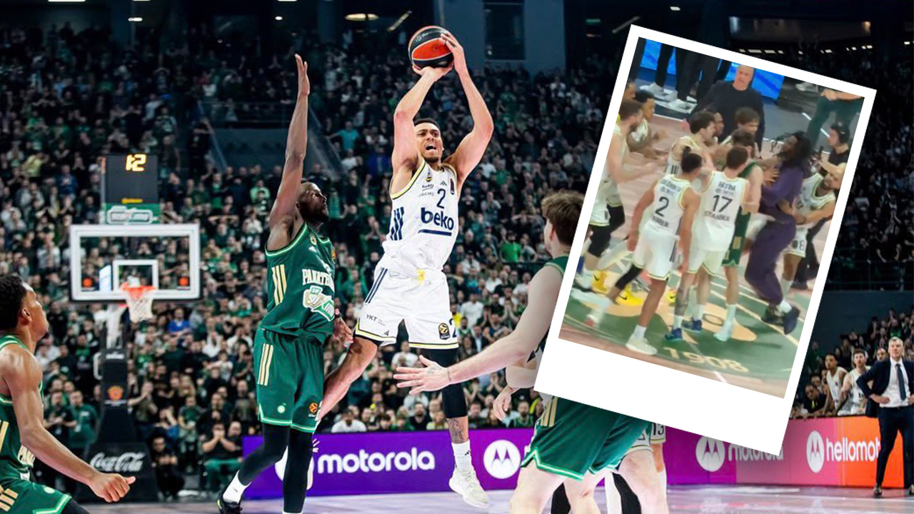 Fenerbahçe son saniye basketiyle Panathinaikos'u yıktı