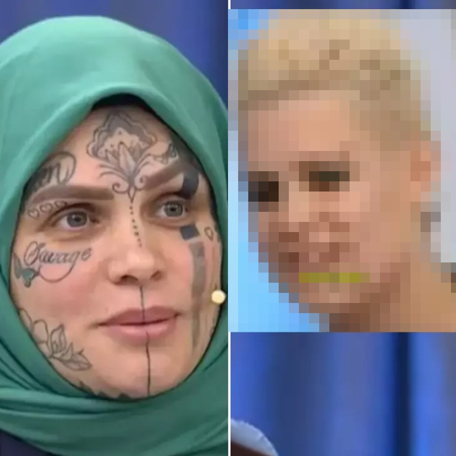 Herkes onu konuşuyor: Dövmeli Nazan'ın 15 yıl önceki hali şoke etti! Evlilik programına katılmış...