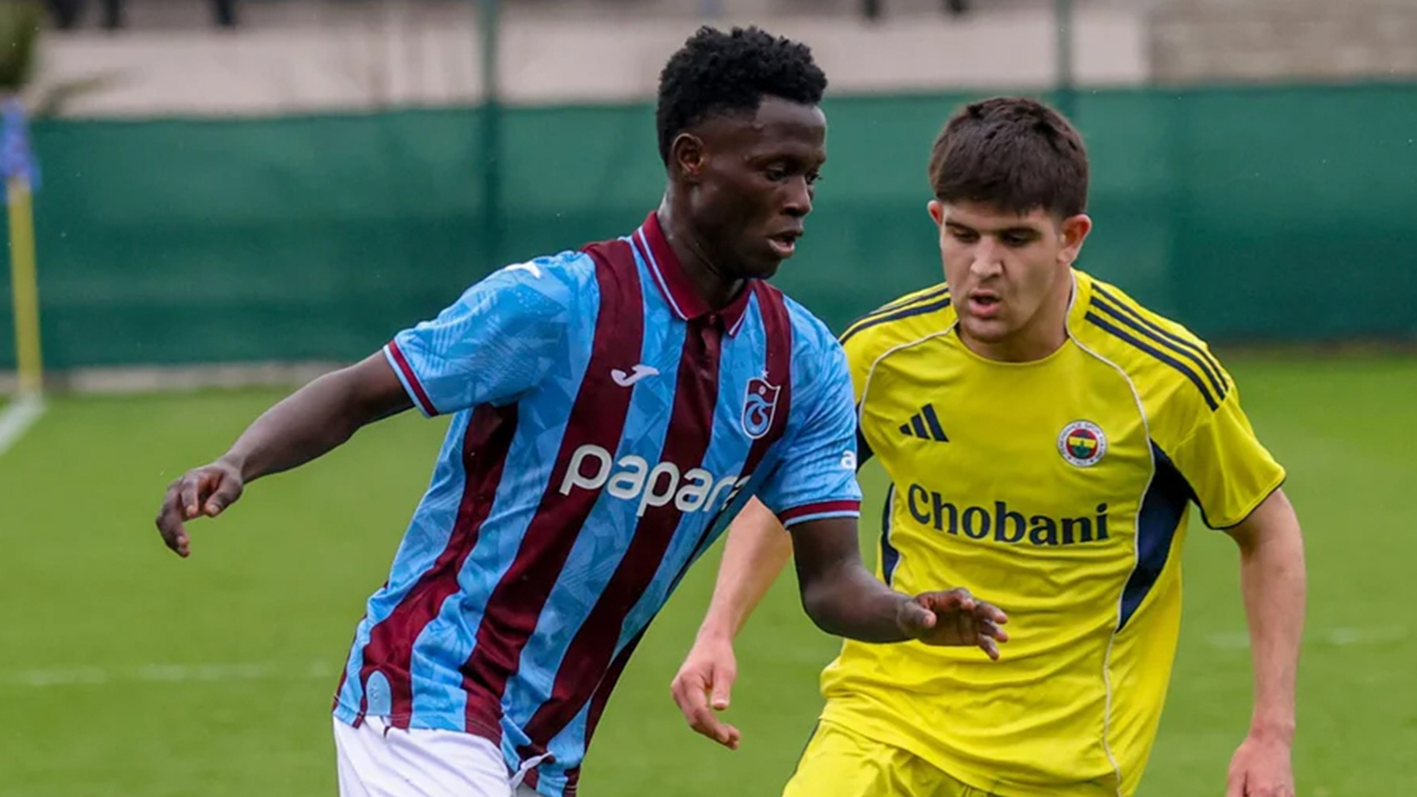 U19 derbisinde Trabzonspor, Fenerbahçe'yi son dakika yıktı
