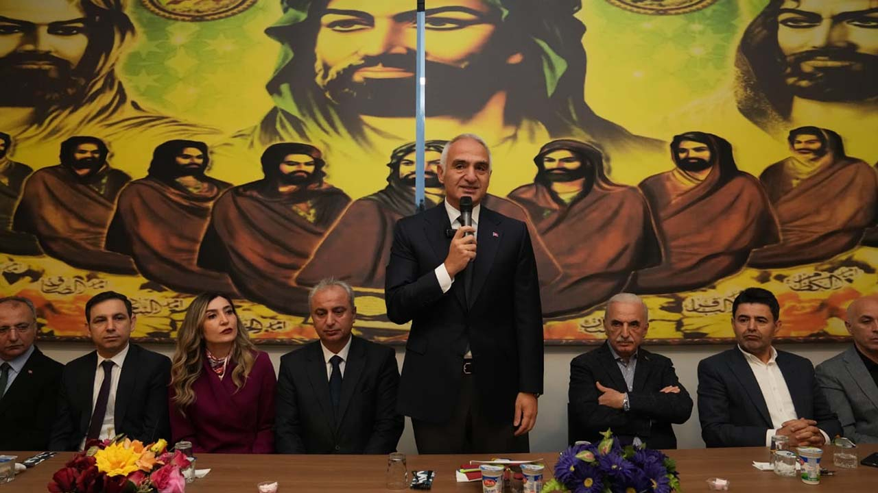 Kültür ve Turizm Bakanı Mehmet Nuri Ersoy: "Bu millet can cana, gönül gönüle verdikçe geleceğimiz güçlü ve aydınlık olacaktır"