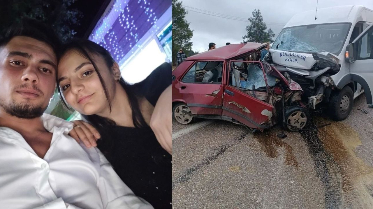Burdur'daki feci kaza 2 genci hayattan kopardı