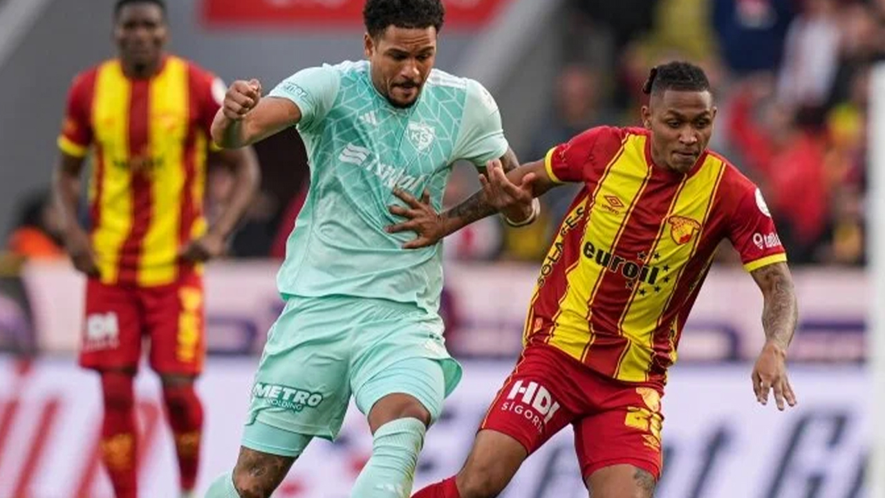 Göztepe ile Kayserispor berabere kaldı