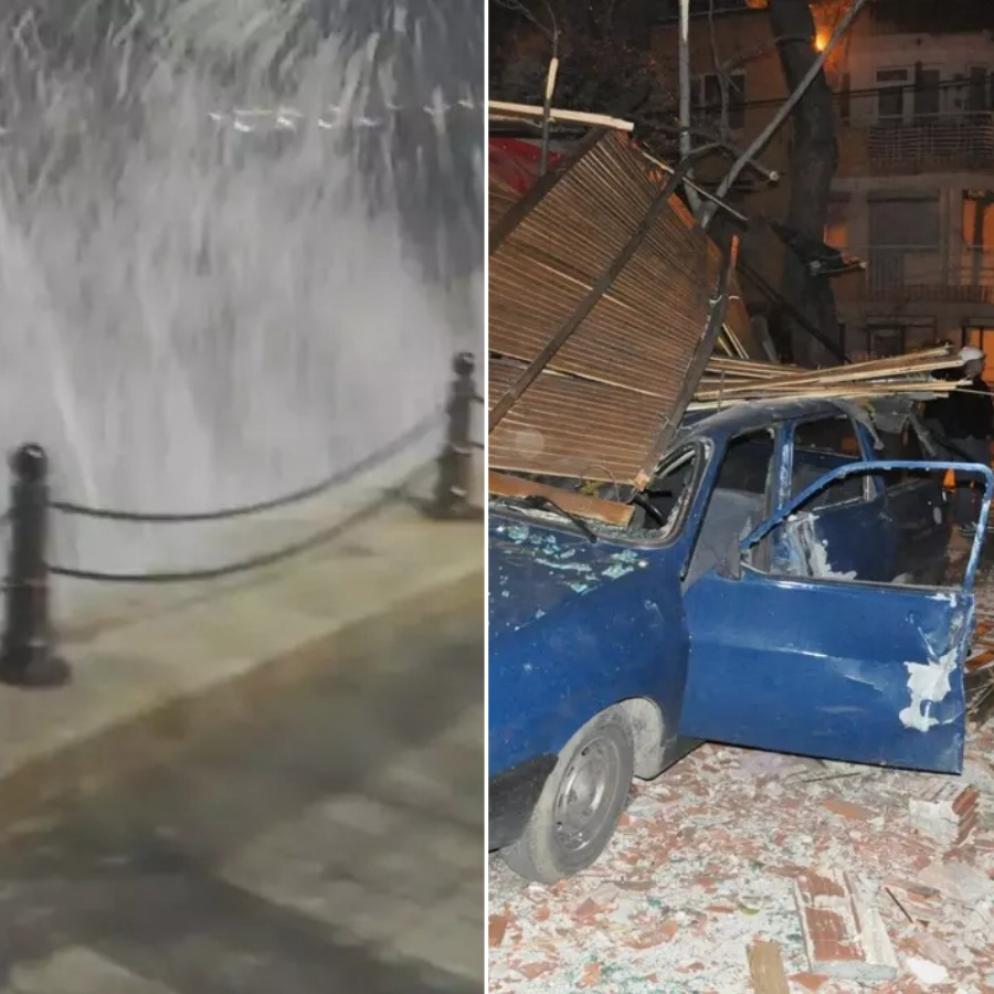 Kabus gibi gece... Lodos yıktı geçti! İstanbul'da çatılar uçtu, Manisa'da minare devrildi!