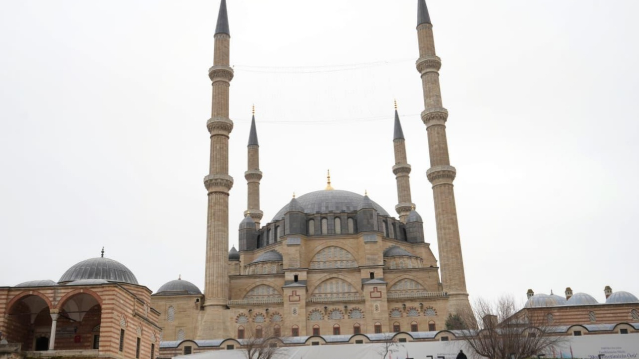 Mimar Sinan'ın ustalık eseri Selimiye Camii Ramazan'a hazır! İlk gün ibadete açılıyor