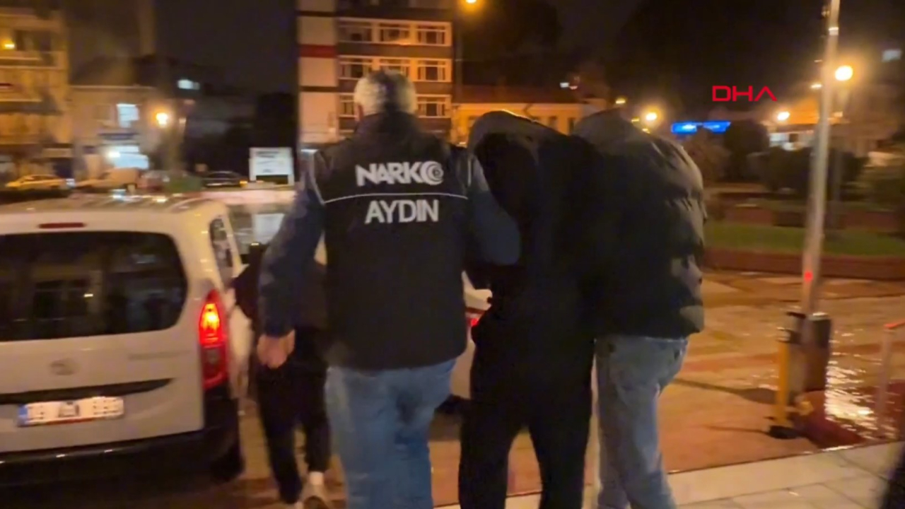 Aydın’da uyuşturucu operasyonu: 3 tutuklama